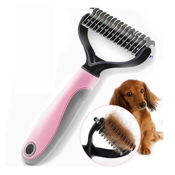 Eco-Friendly Pet Grooming Tool Dual Blades
