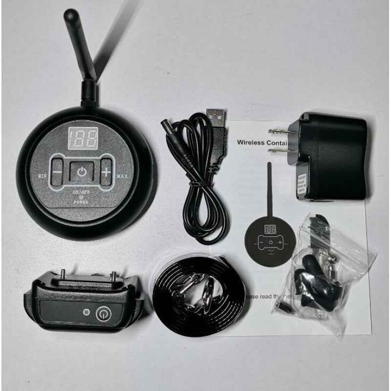 Everpeakgoods Wireless Dog Fence System with 3 Collars