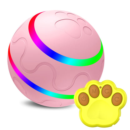 Pet New Cat Wicked Ball Toy Intelligent Ball USB Cat Toys Self Rotating Ball Automatic Rotation Ball - key words