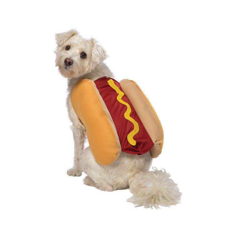 Funny Halloween Costumes For Dogs Puppy Pet Clothing Hot Dog Design Dog Clothes Pet Apparel Dressing Up Cat Party Costume Suit - key words