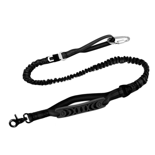 Dog Leash, Dog Leash For Large Dogs, Multifunctional Dog Leashes For Medium Dogs, Adjustable Dog Leash With Car Seatbelt, 4-6 FT Strong Bungee Dog Leash - key words