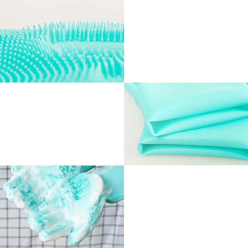 Silicone Dog Grooming Hair Comb Puppy Brush Glove Bath Cleaning Brushes Small Dog Cat Massage Pet Grooming Gloves - key words
