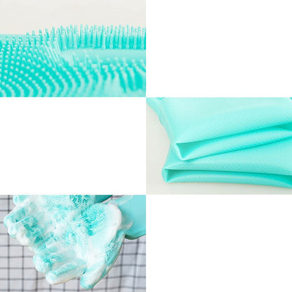 Silicone Dog Grooming Hair Comb Puppy Brush Glove Bath Cleaning Brushes Small Dog Cat Massage Pet Grooming Gloves - key words