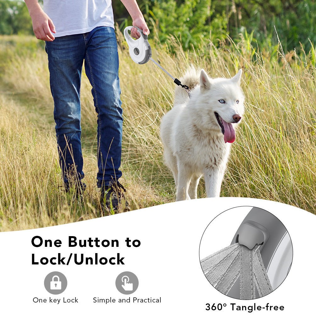 Retractable Reflective Dog Walking Tractor For Pet Products - key words