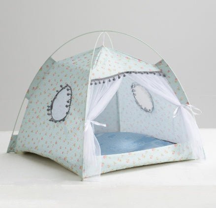 Cat Tent Cat Cat House Enclosed Pet Bed - key words