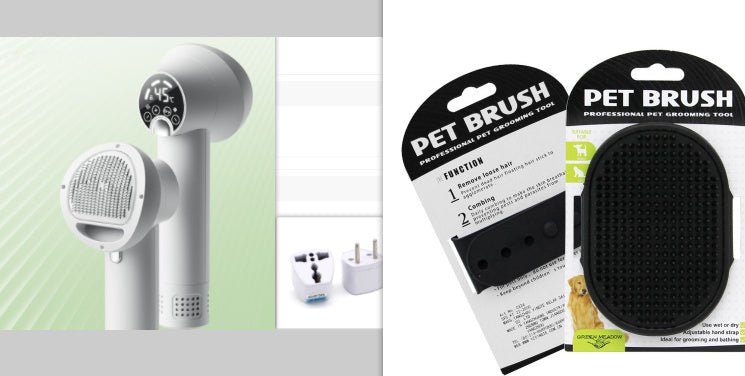 Smart Pet Hair Dryer Dog Golden Retriever Cat Grooming Hairdressing Blow & Comb Silent No Harm Pet Cleaning Supplies Pet Products - key words