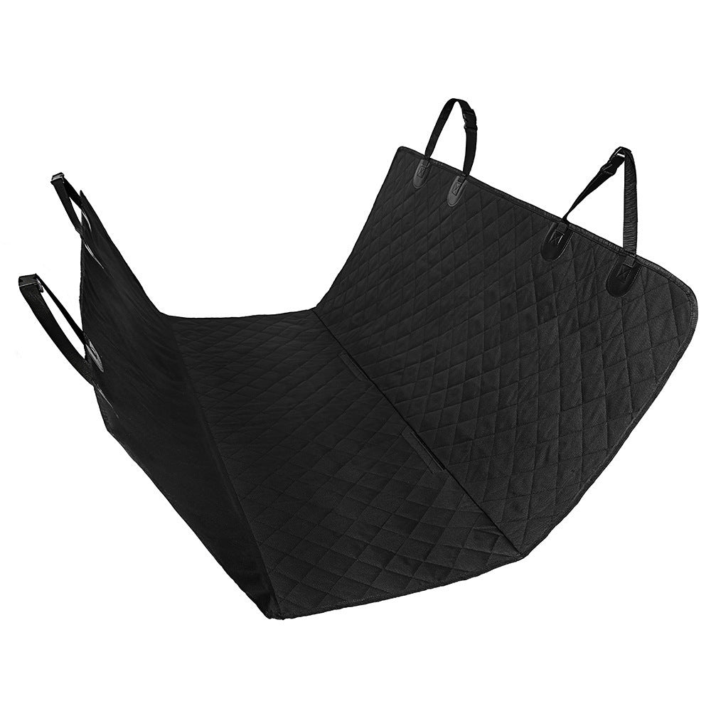 Dog Car Seat Cover View Mesh Pet Carrier Hammock Safety Protector Car Rear Back Seat Mat With Zipper And Pocket For Travel - key words