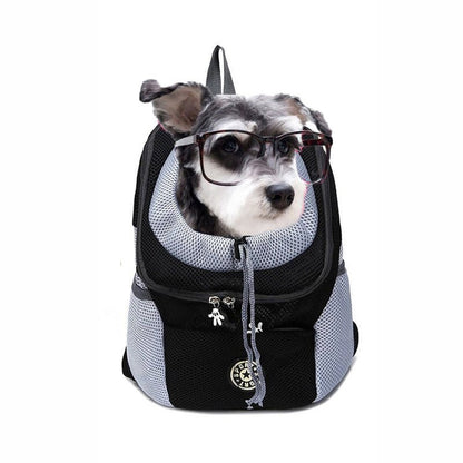 Pet Dog Carrier Bag Carrier For Dogs Backpack Out Double Shoulder Portable Travel Backpack Outdoor Pet Dog Carrier Bag Mesh - key words