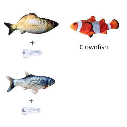 Without Cat Nip Version - Electric Jumping Fish Simulation Electric Fish Toy - key words