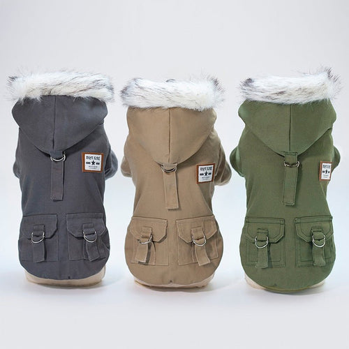 Cap dog coat - key words