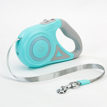 Dog Leash Retractable Leash And Dog Collar Spotlight Automatic Pet Dog Cat Traction Rope For Small Medium Dogs Pet Product - key words