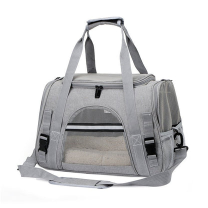 Portable Outdoor Portable One Shoulder Diagonal Cross Pet Box - key words