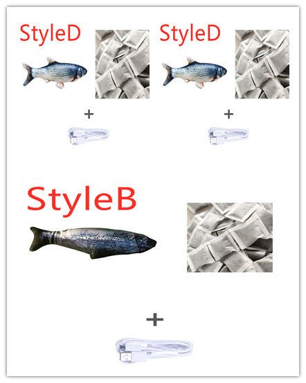 Without Cat Nip Version - Electric Jumping Fish Simulation Electric Fish Toy - key words