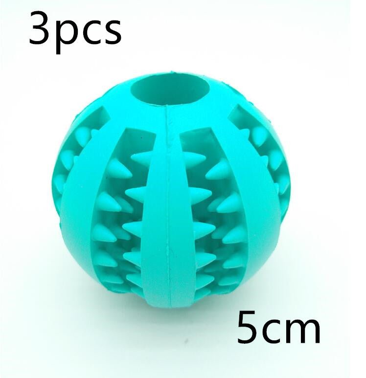 Pet Slow Feeder Dog Toy Cute Funny Rubber Dog Ball Toy - key words