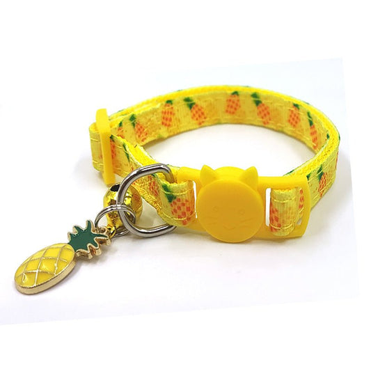 Pet Print Bell Cat Collar Cat Strap - key words