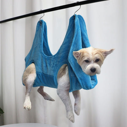 Pet Nails Trimming Pet Grooming Hammock - key words