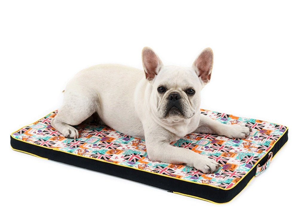 Thickened Pet Printing Canvas Dog Mats Dog Bed Mats Dog Bed Mattresses - key words