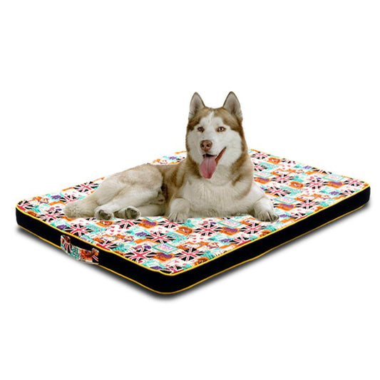 Thickened Pet Printing Canvas Dog Mats Dog Bed Mats Dog Bed Mattresses - key words