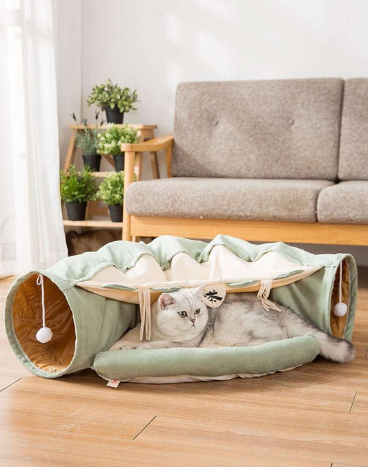 Collapsible Cat Tunnel Durable Washable Collapsible - key words