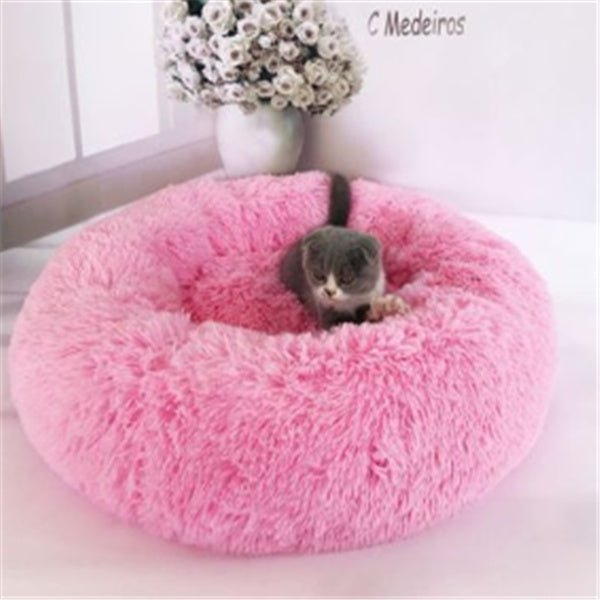 Round Long Hairy Autumn And Winter Nest Pad Cat Mattress - key words