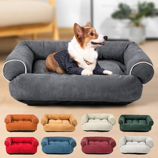 Dog Sofa Bed Sleeping Bag Kennel Cat Puppy Sofa Bed Pet House Winter Warm Beds Cushion - key words
