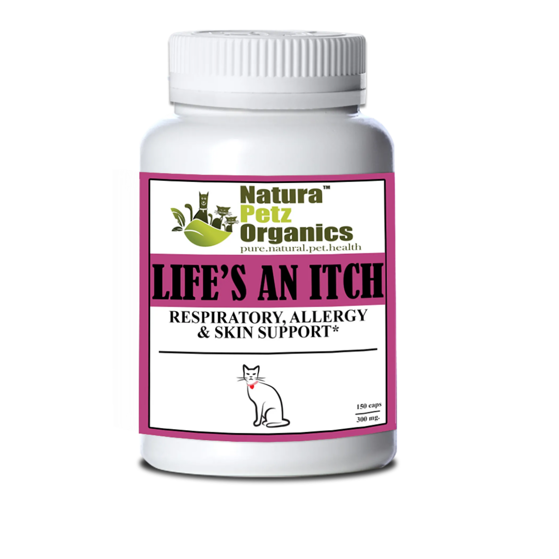 Life'S An Itch Capsules - Respiratory, Allergy & Skin Support* Capsules For Dogs & Cats* - Everpeakgoods