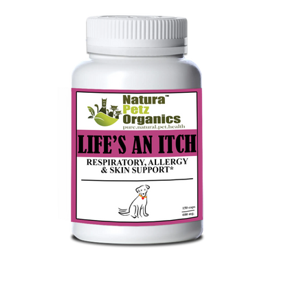 Life'S An Itch Capsules - Respiratory, Allergy & Skin Support* Capsules For Dogs & Cats* - Everpeakgoods