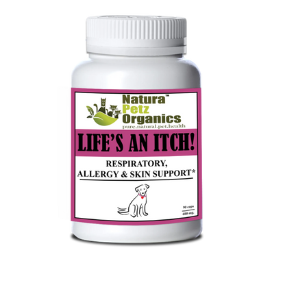Life'S An Itch Capsules - Respiratory, Allergy & Skin Support* Capsules For Dogs & Cats* - Everpeakgoods