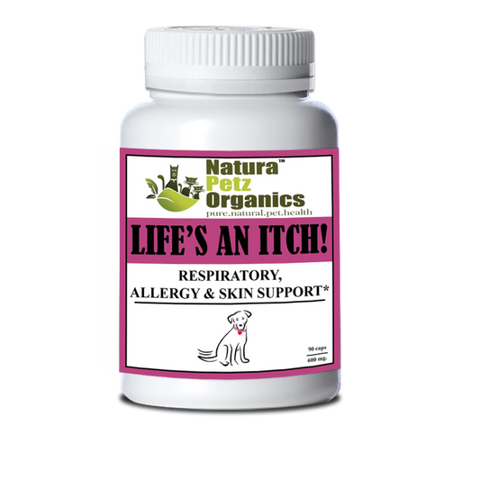 Life'S An Itch Capsules - Respiratory, Allergy & Skin Support* Capsules For Dogs & Cats* - Everpeakgoods