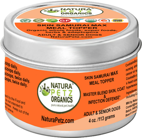 Skin Samurai Max Meal Topper - Master Blend Skin, Coat & Infection Defense For Dogs & Cats* - Everpeakgoods