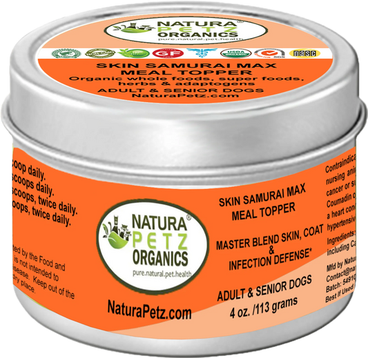 Skin Samurai Max Meal Topper - Master Blend Skin, Coat & Infection Defense For Dogs & Cats* - Everpeakgoods