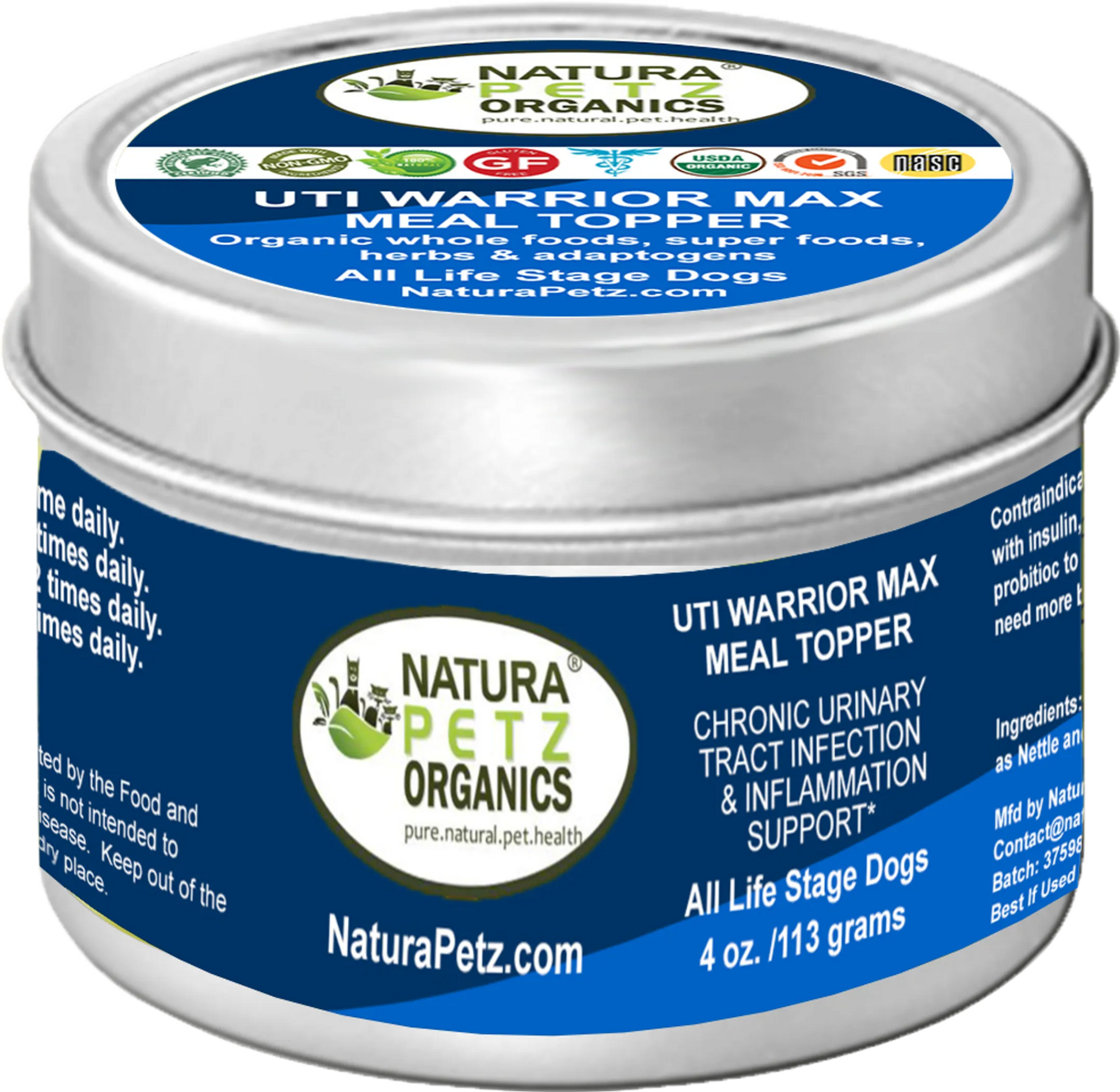 Uti Warrior Max Meal Topper* Chronic Urinary Tract Infection & Inflammation Support* - Everpeakgoods