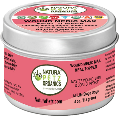 Wound Medic Max Meal Topper* Master Wound, Skin & Coat Support For Dogs & Cats* - Everpeakgoods