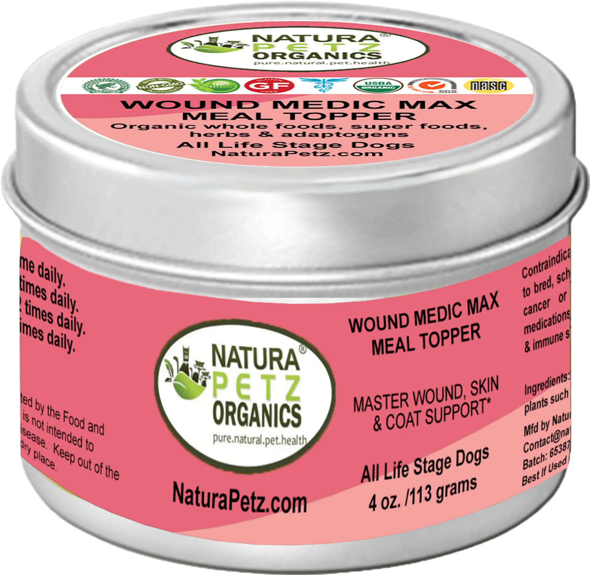 Wound Medic Max Meal Topper* Master Wound, Skin & Coat Support For Dogs & Cats* - Everpeakgoods