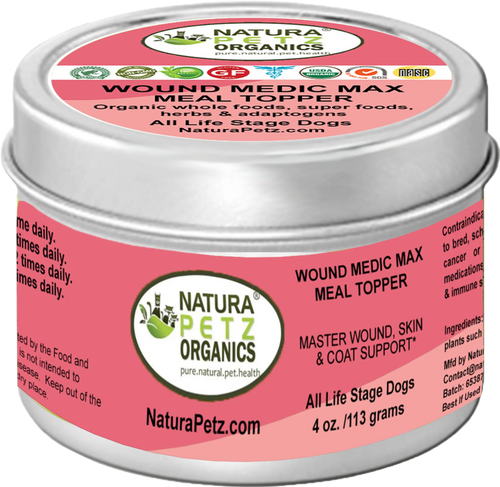 Wound Medic Max Meal Topper* Master Wound, Skin & Coat Support For Dogs & Cats* - Everpeakgoods