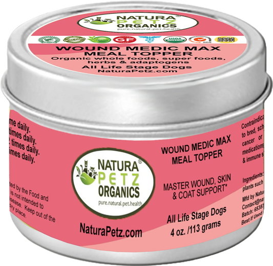 Wound Medic Max Meal Topper* Master Wound, Skin & Coat Support For Dogs & Cats* - Everpeakgoods