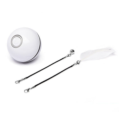 LED Laser Electronic Rolling Pet Funny Cat Toy Ball - key words
