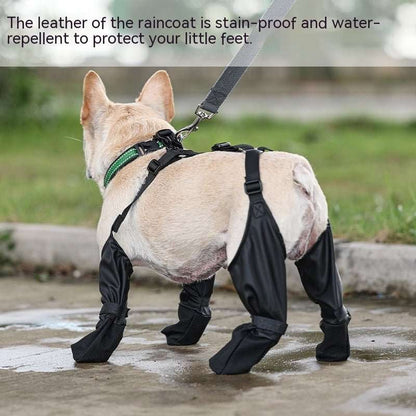 Waterproof Dog Shoes Adjustable Dog Boots Pet Breathbale Shoes For Outdoor Walking Soft French Dog Shoes Pets Paws Protector Pet Products - key words