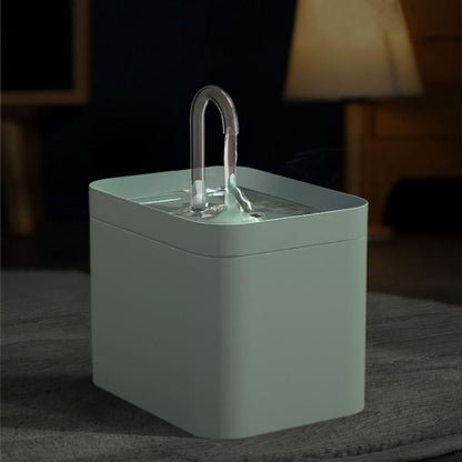Automatic Cat Water Fountain Auto Filter USB Electric Mute Cat Drinker Bowl 1.5L Recirculate Filtring Drinker For Cats Pet Water Dispenser - key words