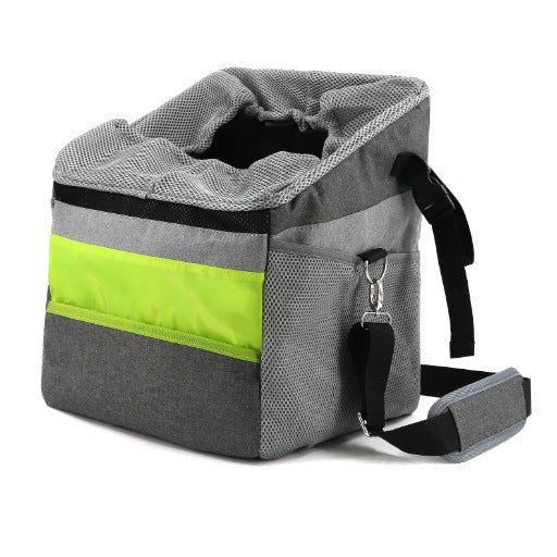 Pet bag bicycle basket pet bag - key words