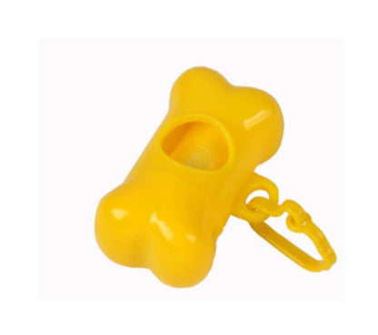 Pet bone type garbage bag dispenser - key words