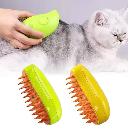 3 - in - 1 Electric Spray Cat Hair Brush - Everpeakgoods