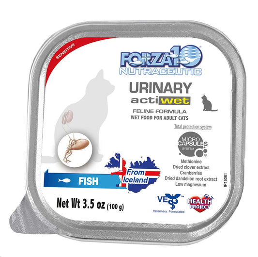 Forza10 Actiwet Urinary Support Icelandic Fish Recipe Canned Cat Food - Everpeakgoods