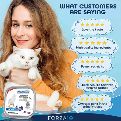 Forza10 Actiwet Urinary Support Icelandic Fish Recipe Canned Cat Food - Everpeakgoods