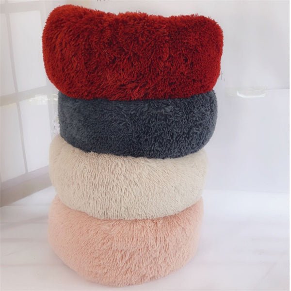 Round Long Hairy Autumn And Winter Nest Pad Cat Mattress - key words