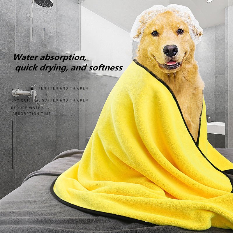 Dog Towels For Drying Dogs Drying Towel Dog Bath Towel, Quick-drying Pet Dog And Cat Towels Soft Fiber Towels Robe Super Absorbent Quick Drying Soft Microfiber Pet Towel For Dogs, Cats Yellow - key words