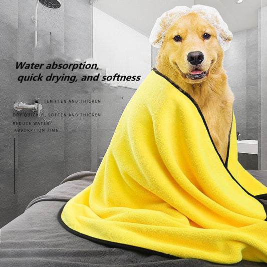Dog Towels For Drying Dogs Drying Towel Dog Bath Towel, Quick-drying Pet Dog And Cat Towels Soft Fiber Towels Robe Super Absorbent Quick Drying Soft Microfiber Pet Towel For Dogs, Cats Yellow - key words
