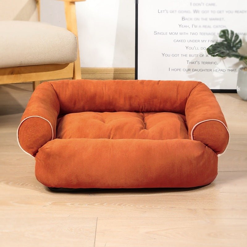Dog Sofa Bed Sleeping Bag Kennel Cat Puppy Sofa Bed Pet House Winter Warm Beds Cushion - key words