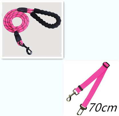 Reflective Dog Leash Nylon Pet Dog Leash Rope For Small Medium Large Dogs Walking Training Pet Suppiles - key words
