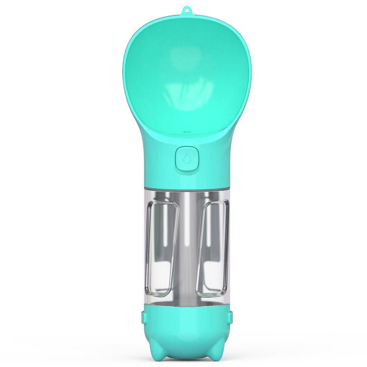 Pet Water Bottle Feeder Bowl Garbage Bag Storage Portable Pet Outdoor Travel 3 In 1 Dog Water Bottle - key words